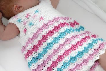 Häkelanleitung Babykleid "Einhorn"