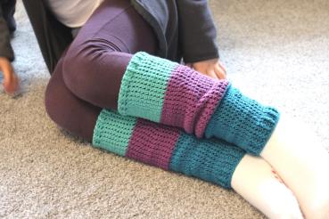 Preview: Häkelanleitung für Kinderstulpen in verschiedenen Größen