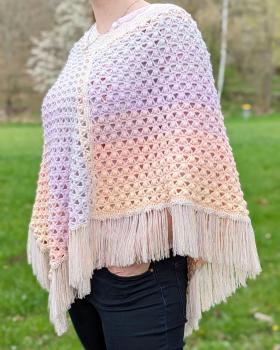 Häkelanleitung kuscheliger Herbstponcho