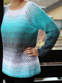 Häkelanleitung Pullover "Lisa"