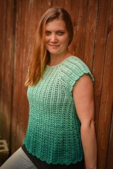 Häkelanleitung Shirt "Louise", alle Größen