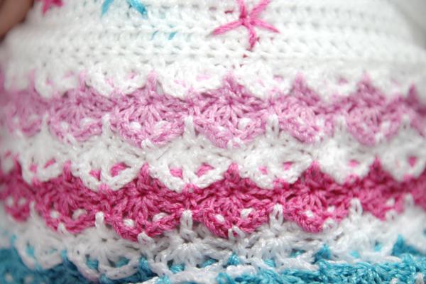 Häkelanleitung Babykleid "Einhorn"