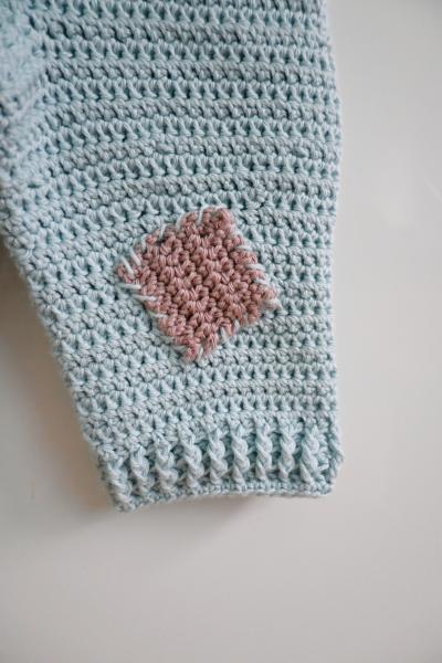 Häkelanleitung Baby Latzhose, Gr. 50-80