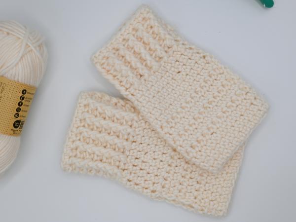 Häkelanleitung Pulswärmer Ulla