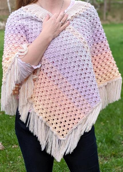 Häkelanleitung kuscheliger Herbstponcho