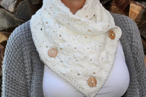 Häkelanleitung Schalkragen "Winterzeit"