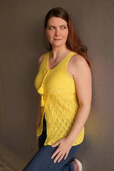 Häkelanleitung Top "Sonja", Gr. XS-XXL