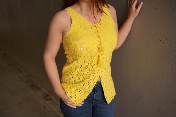 Häkelanleitung Top "Sonja", Gr. XS-XXL